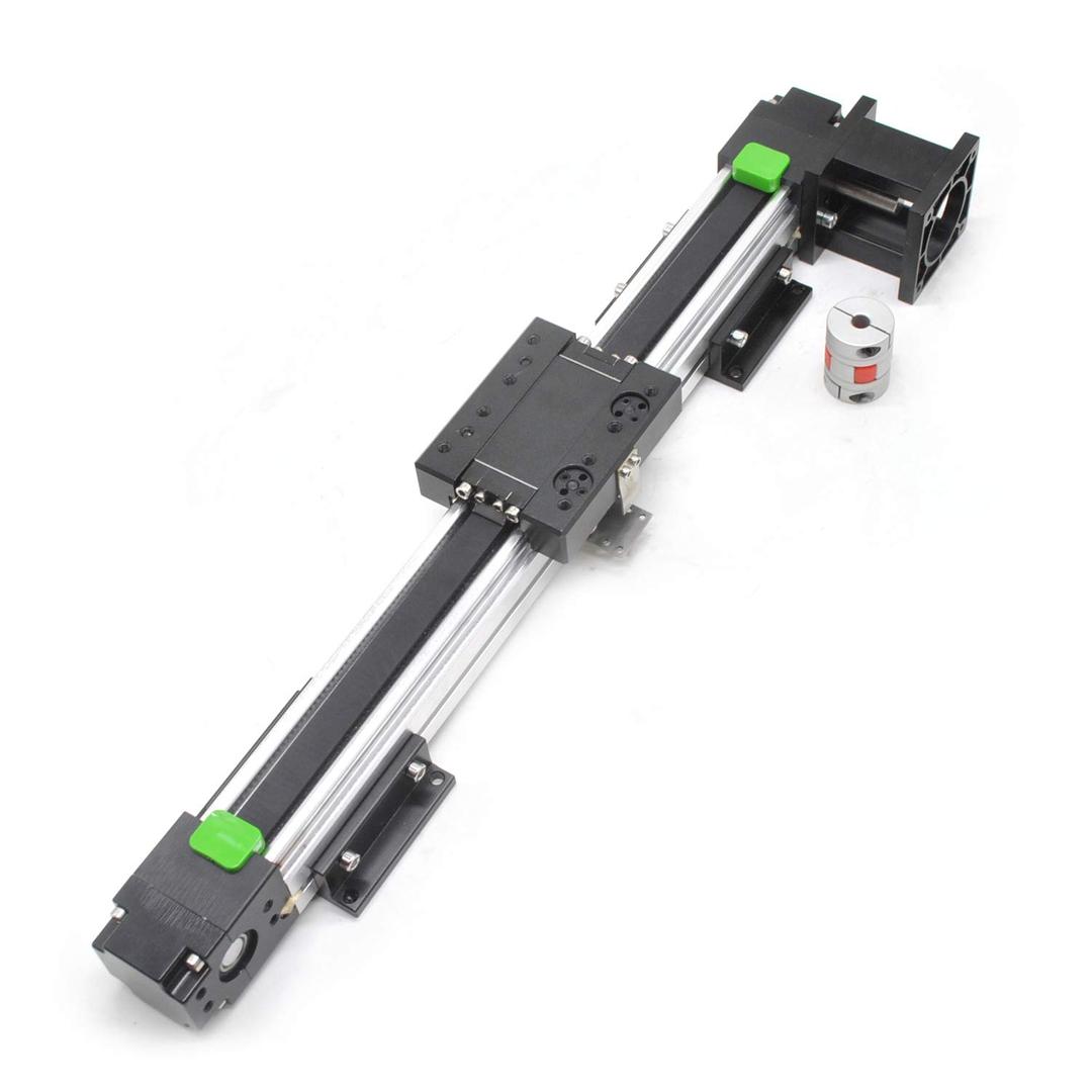 High Speed 400 MM 16 INCH Stroke Belt Drive Linear Guide Rail Motion Slide Actuator Module for CNC Linear Position Kit