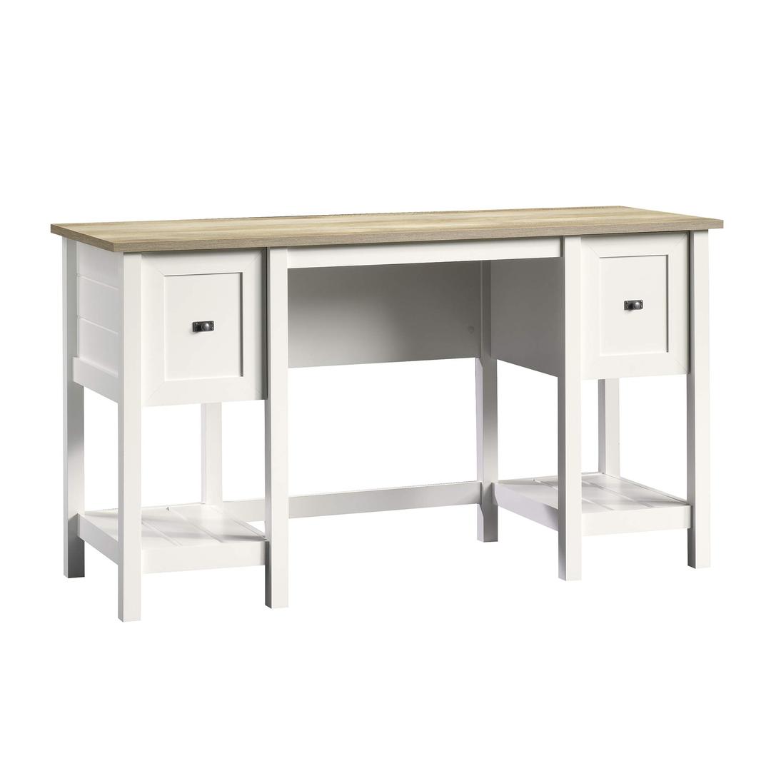 SauderCottage Road Desk, Soft White finish