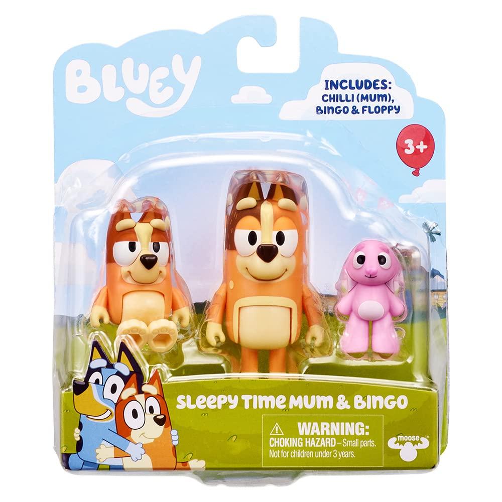 Bluey Sleepy Time Mum & Bingo Mini Figure Pack