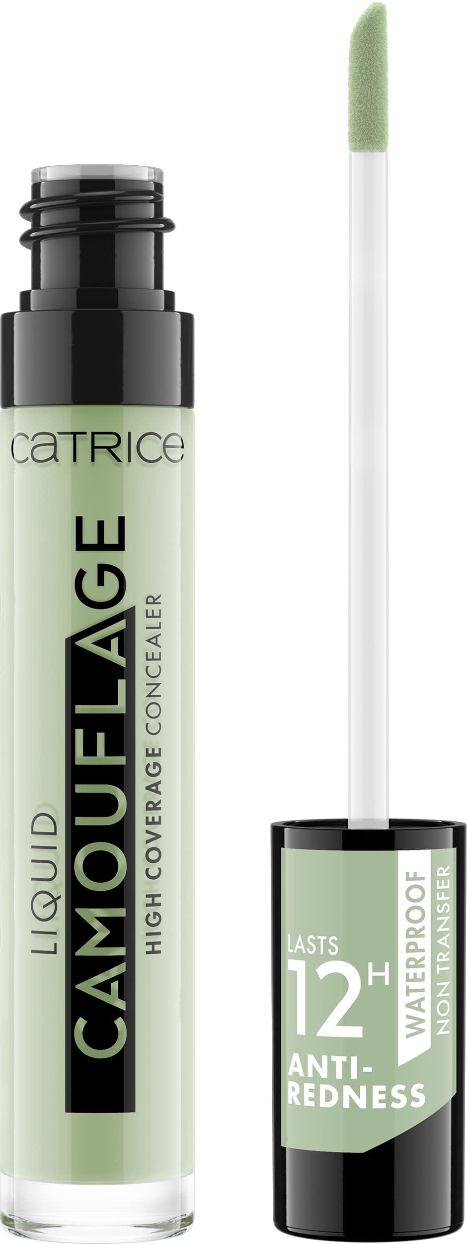 Catrice | Liquid Camouflage High Coverage Concealer | Ultra Long Lasting Concealer | Oil & Paraben Free | Cruelty Free (200 | Green)