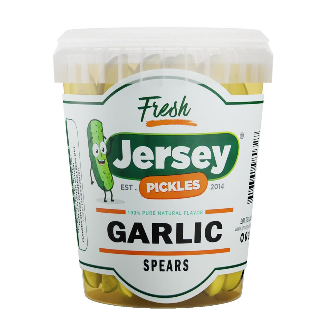 Jersey PicklesGarlic Dill Spears Fresh (Quart)