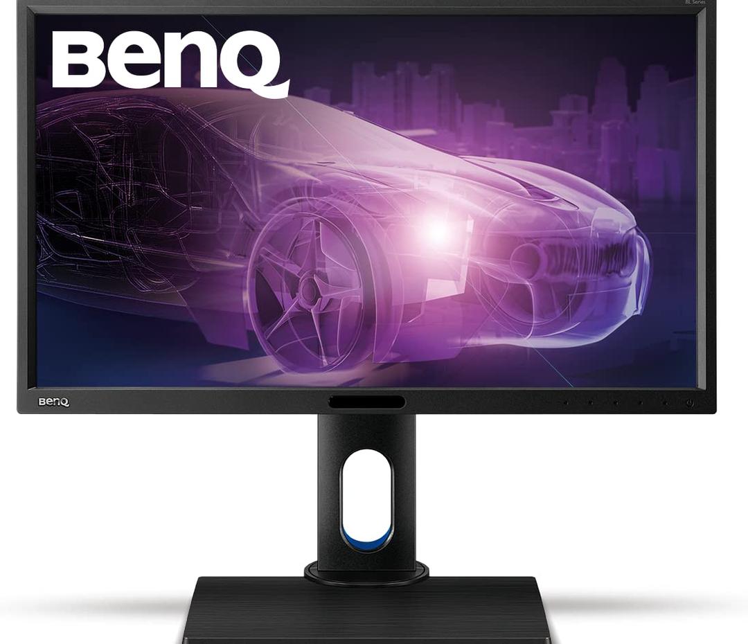 BenQBL2420PT Designer Monitor (AQCOLOR Technology, 23.8 inch, 2K WQHD 1440P, sRGB/Rec.709, Compatible for MacBook Pro M1/M2), Black