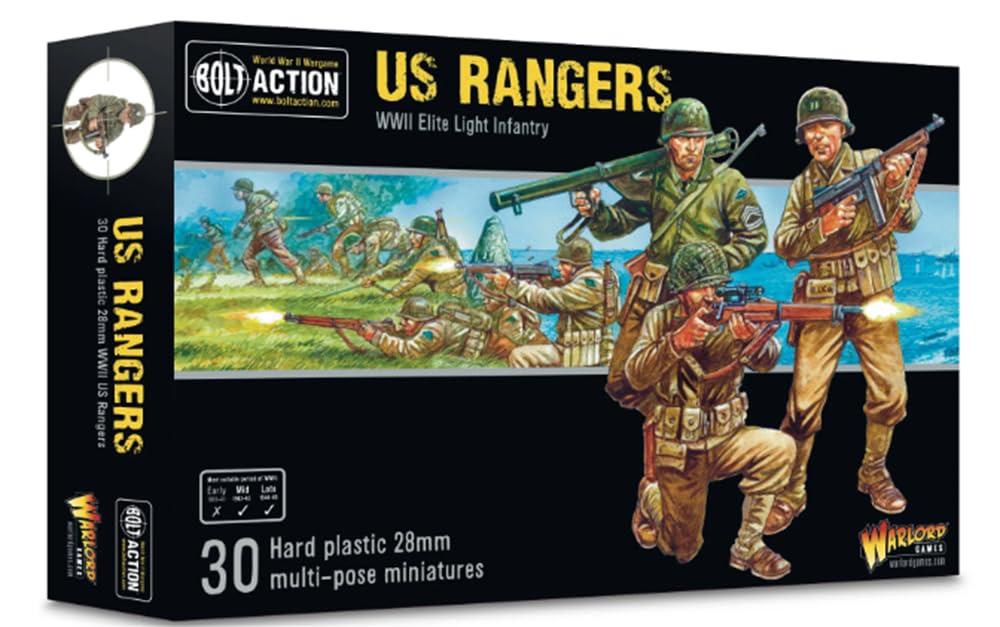 Warlord Games Bolt Action: US Rangers (2024 Version), 402013016