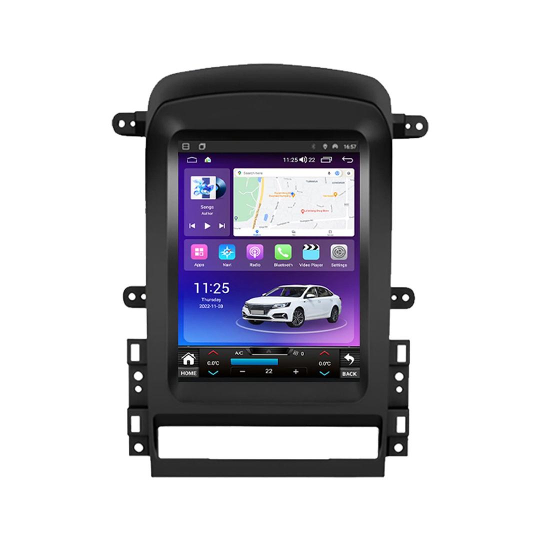 for Chevrolet Captiva 2008-2012 Android 12 Car Stereo with Wireless Carplay/Android Auto WiFi 2+32G 4 Core GPS Navigation Radio Player 9.7'' HD Touch Screen Audio Backup Camera Multimedia Head Unit