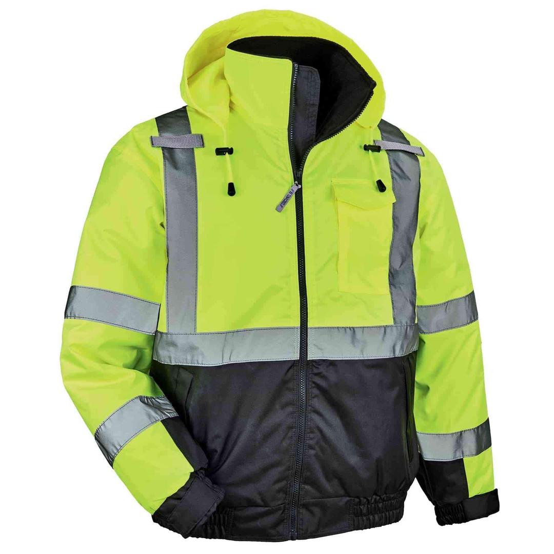 Ergodyne Standard Hi Vis Bomber Safety Jacket