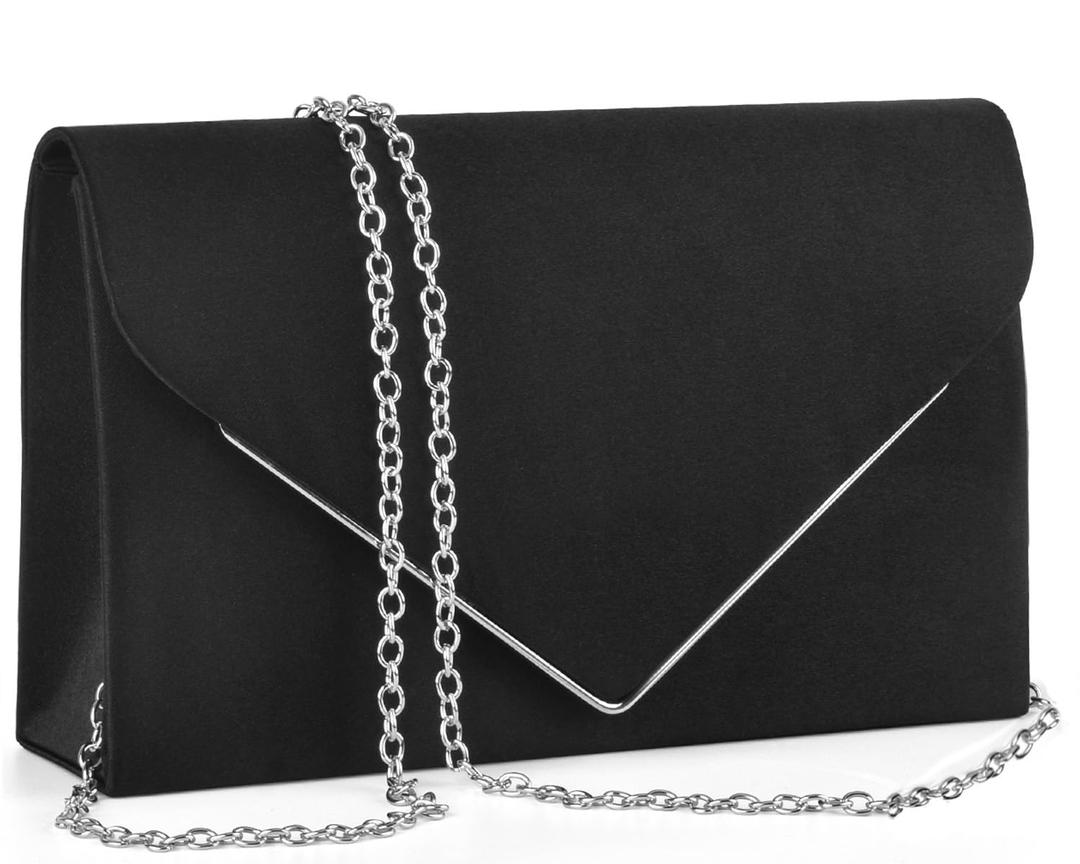 TINDTOP Evening Clutch Purses for Women Handbags for Formal Wedding Party Cocktail Prom Crossbody Shoulder Envelope Bag