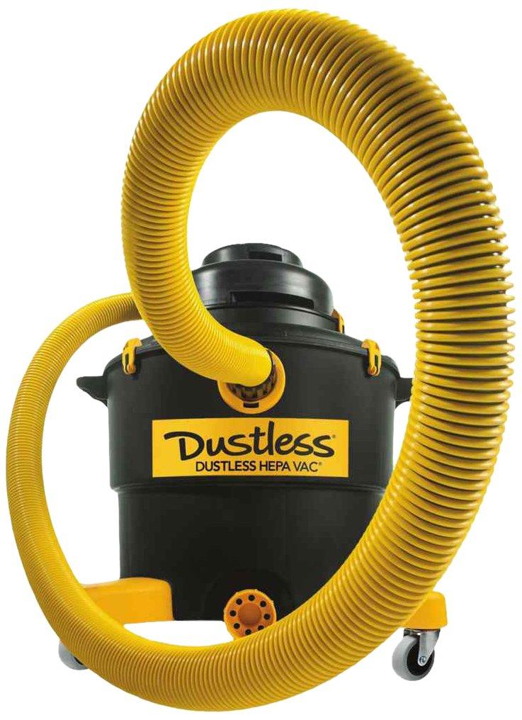 Dustless Technologies D1606 True HEPA Shop Vac-Wet and Dry Vacuum. Commercial, Contractor, Professional, Home use Vacuum