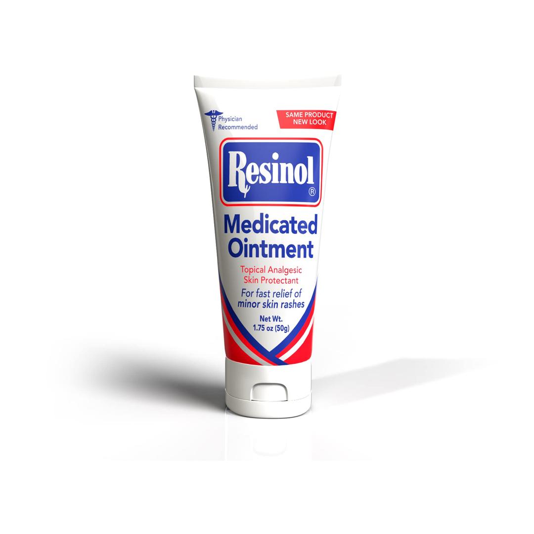 ResinolMedicated Ointment For Itch Relief And Protection Of Skin Rashes and Irritations, 1.75 Ounce Tube