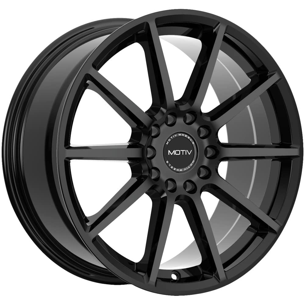 Motiv 431B 16x7.5 5x100/5x4.5" +40mm Gloss Black Wheel Rim 16" Inch