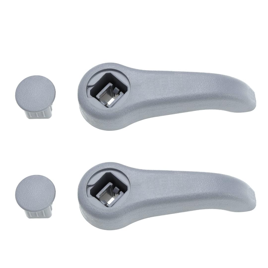 The Lord of the Tools 2Pcs Seat Adjustment Lever Handle Replacement 7701209658 7701470827 Compatible with Renault Clio II 1998-2008/ Twingo 1993-2007 Automotive Seat Height Adjuster