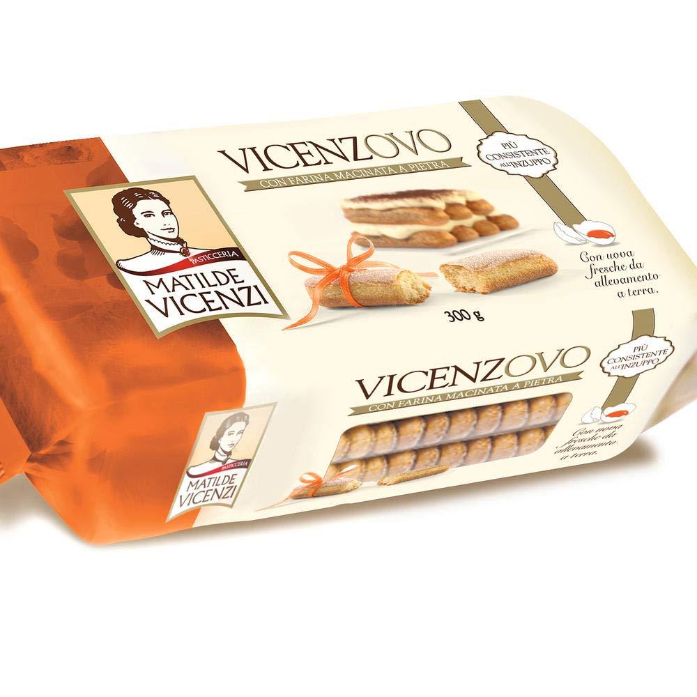 3X Matilde Vicenzi Savoiardi Vicenzovo Biscuits Cookies for tiramisù Cake Ladyfingers 300g