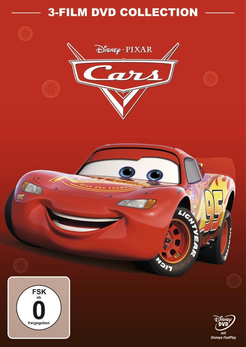 Cars 1-3, 3 DVDs