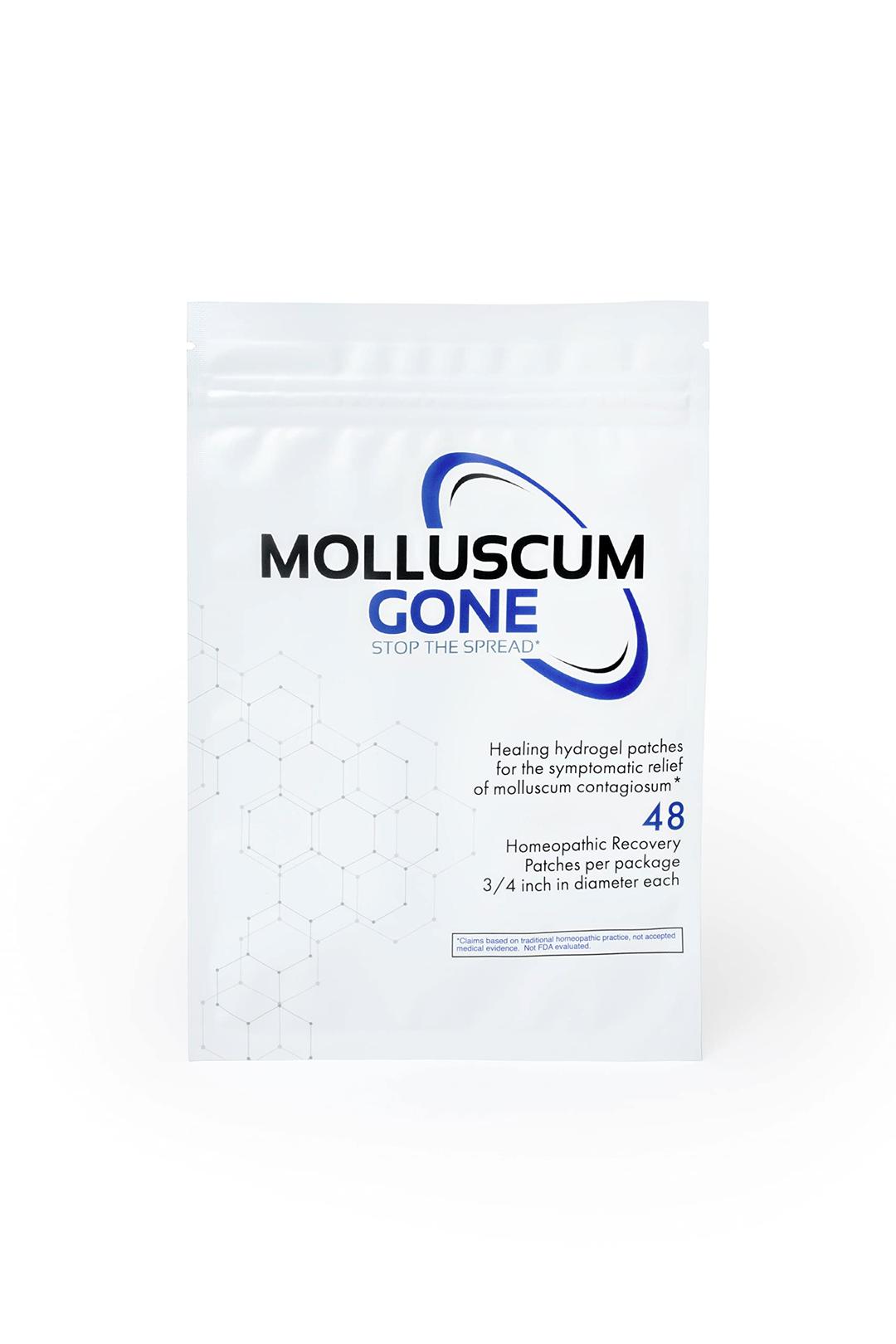 Molluscum Gone Hydrogel Patches - Treatment for Molluscum Contagiosum - Molluscum Bump Remover for Kids - 48 Patches