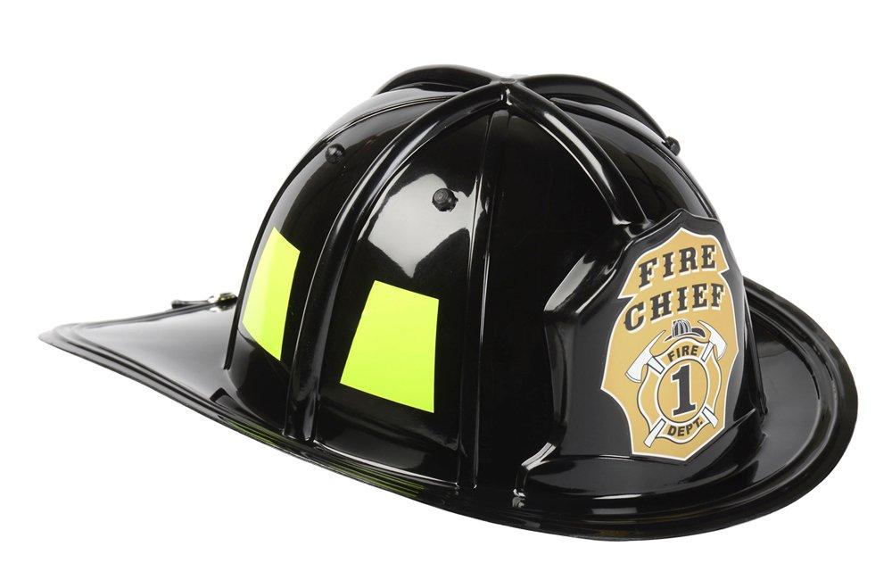 AeromaxBlack Fire Chief Helmet