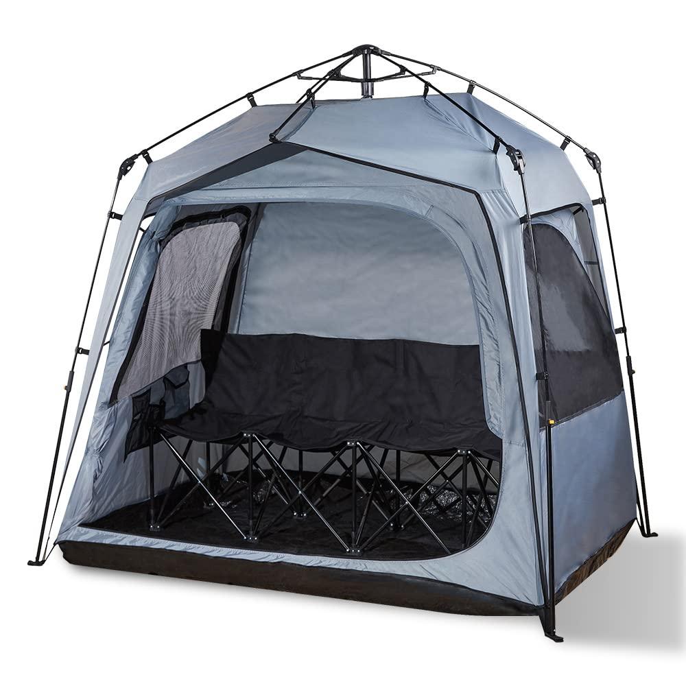 FOFANA MultiPod - Pop-Up All-Weather Sports Tent - Multipurpose Pod 270° View Multi Person Tent - Sports Mom and Dad Essentials: Sports Pod