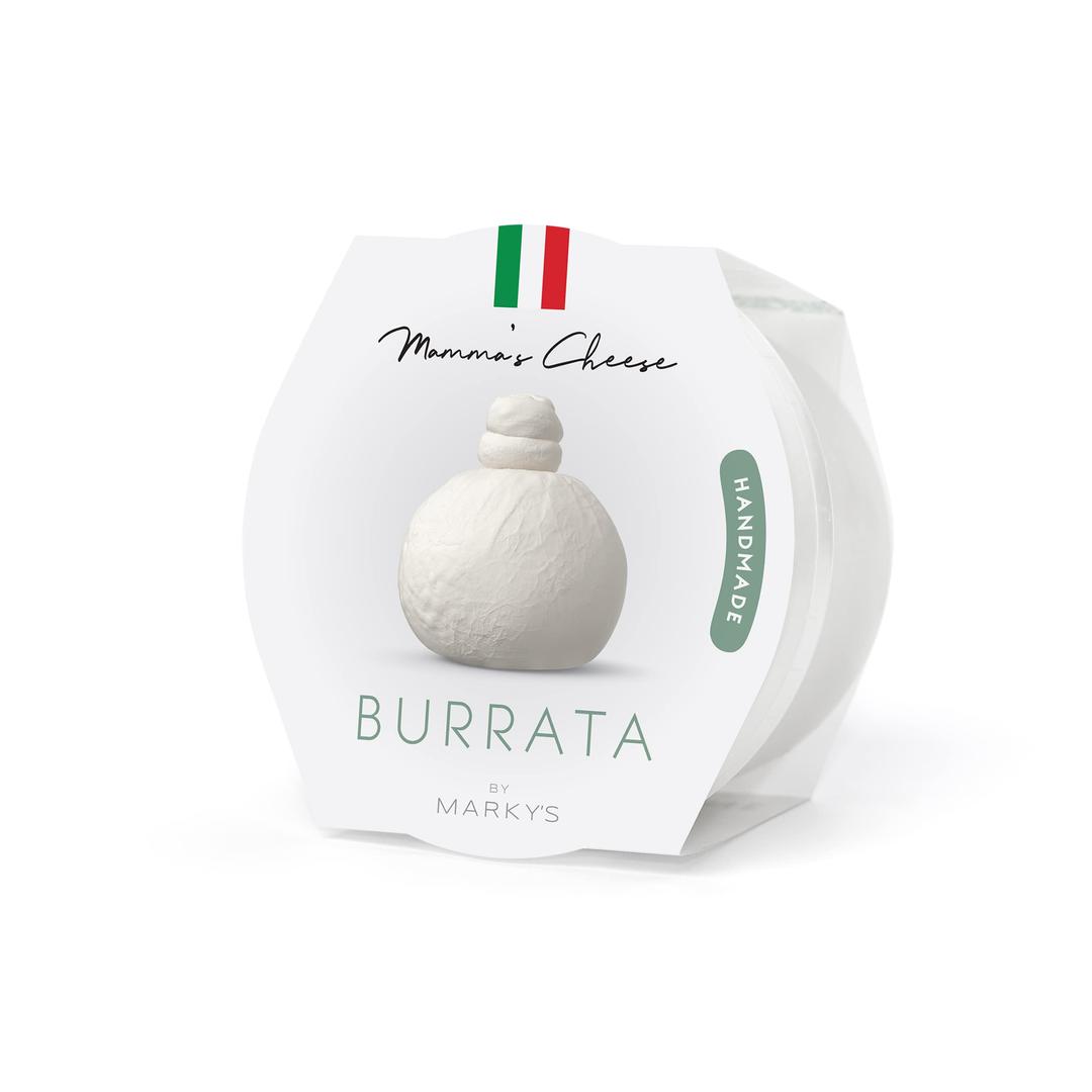 Mamma's Burrata Mozzarella Italian Cheese - 8 oz / 227 g