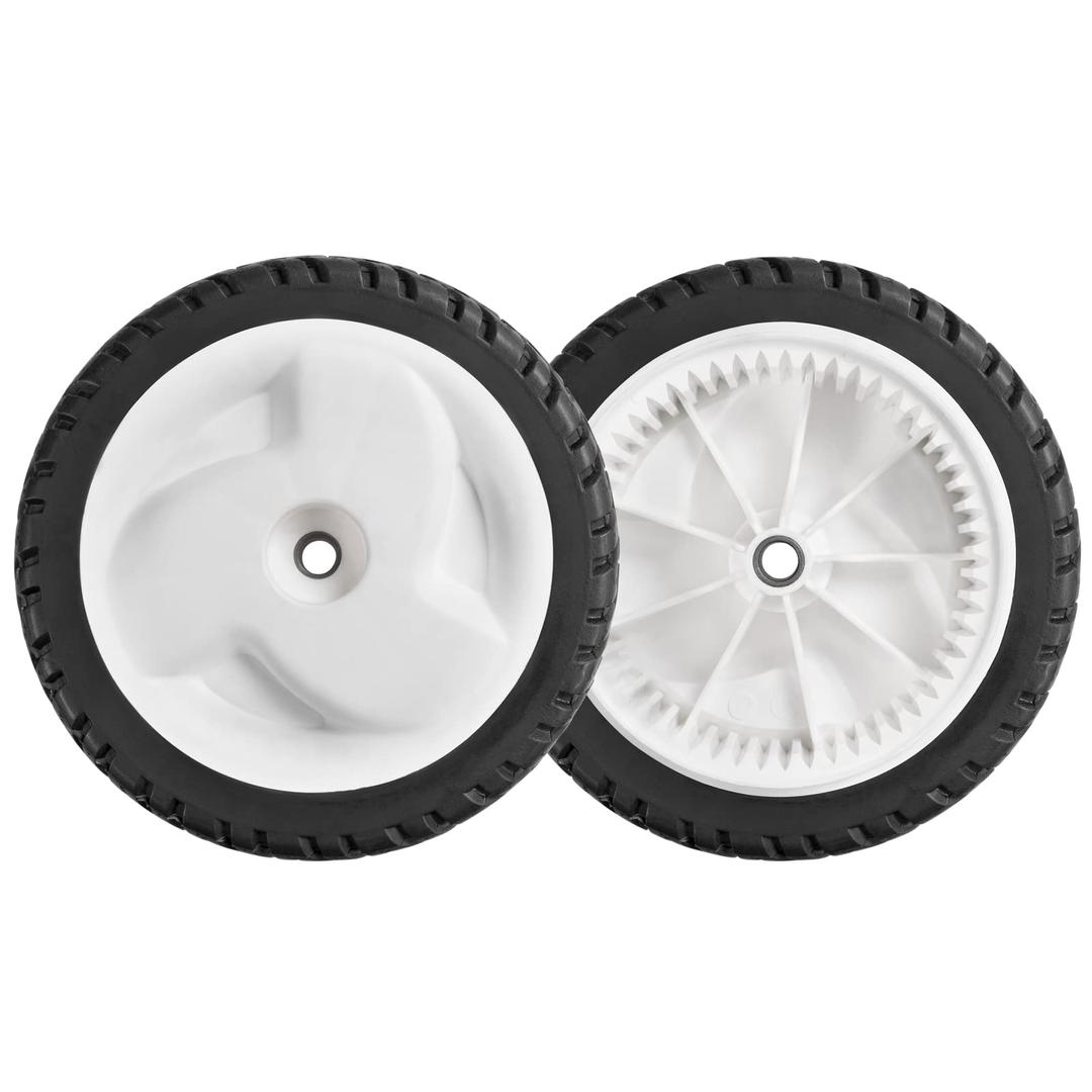 Antanker 105-1815 Front Drive Wheels Replace for Toro 22'' Recyclers Mower 20001-20111. Replace for Stens 205-272 Wheel Gear Assembly Wheels Self-Propelled Walk-Behind Push Lawn Mower, 2 Pack, 8 Inch