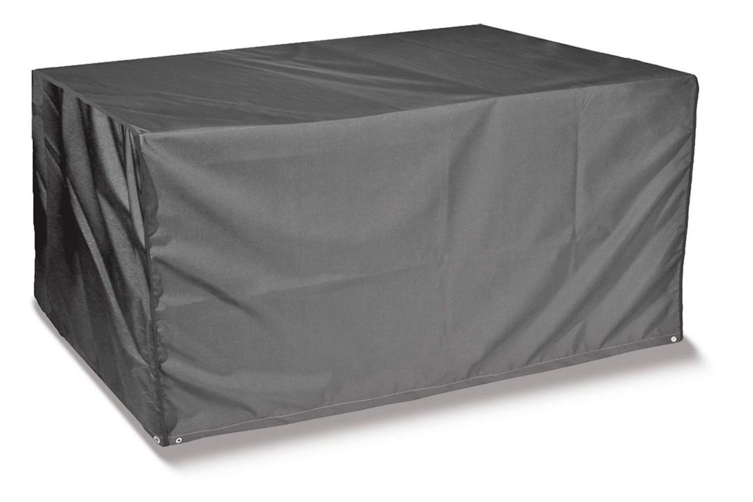 BosmereProtector 6000 | Rectangular Table Cover | L 170cm W 94cm H 71cm | 100% Waterproof, UV Protected, Heavy Duty 600D | 6 Year Guarantee | U555, Grey