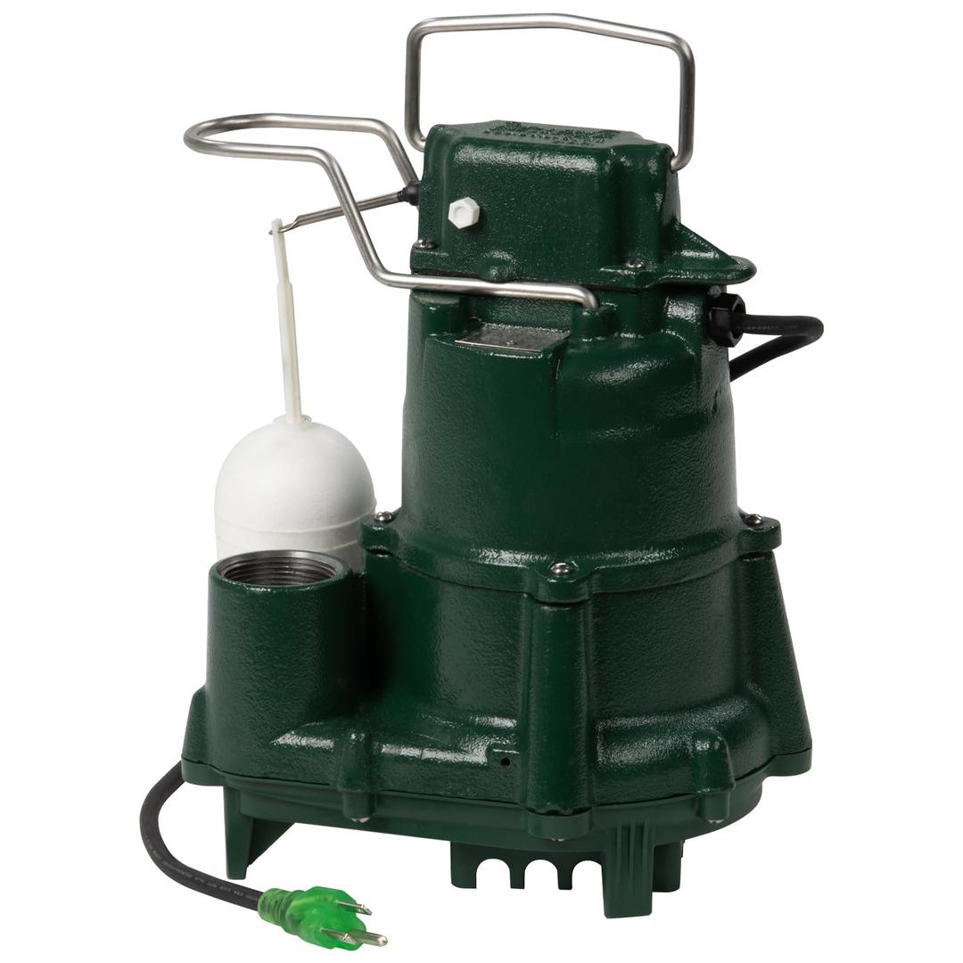 Zoeller 98-0001 115-Volt 1/2 Horse Power Model M98 Flow-Mate Automatic Cast Iron Single Phase Submersible Sump/Effluent Pump …