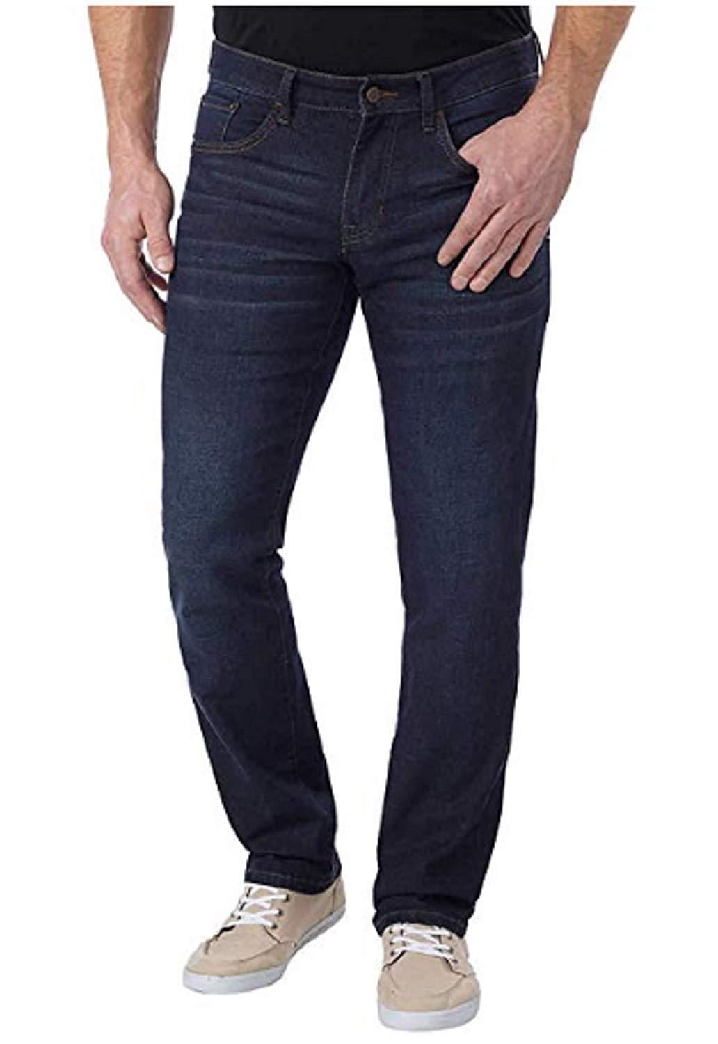 IZOD Men's Comfort Stretch Straight Fit Jeans