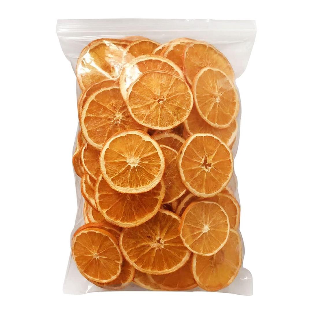 Dehydrated Orange Slices,10.58oz / 300g, Dried Orange Slices Sugar Free Natural Fruit for Cocktails/Cakes/Crafts/Old Fashioned Citrus Garnish Candied Mandarin Orange Wheels Bulk Snacks