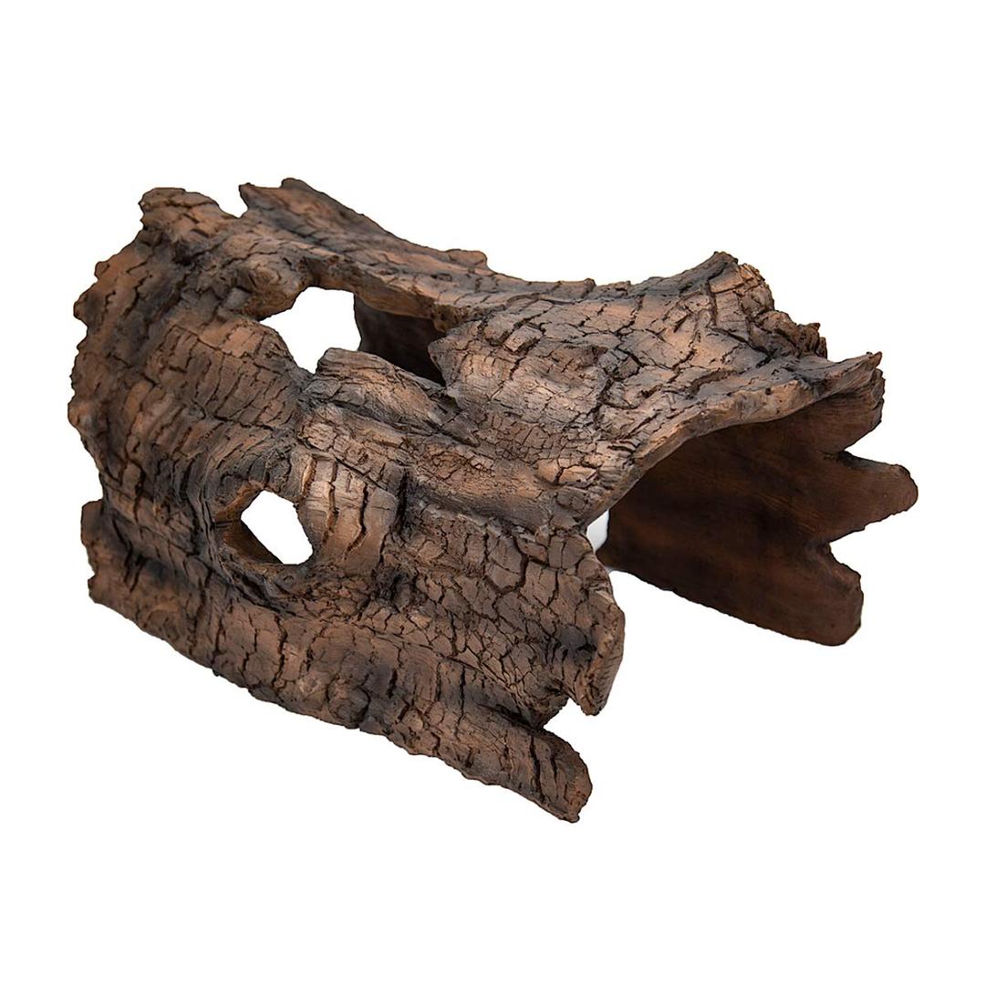 Aquascape78324 Koi Predator Control Faux Log Fish Cave, Brown