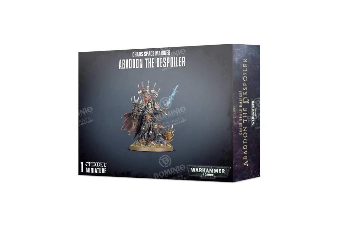 Games Workshop - Warhammer 40,000 - Chaos Space Marines Abaddon The Despoiler