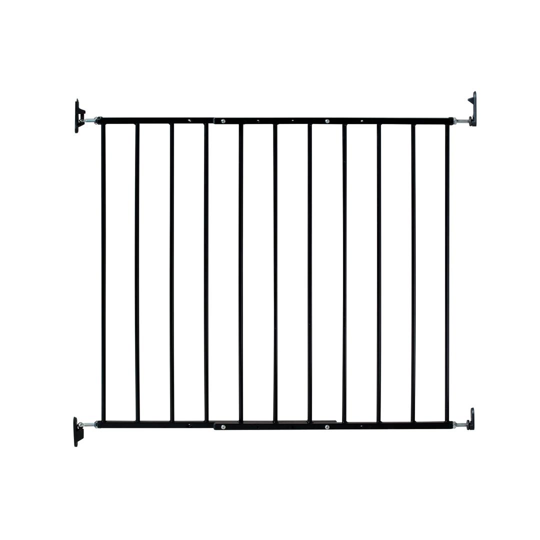 KidCo - G2001 Safeway Top of Stairs Quick Release Baby Gate, Baby Gate for Stairs, No Drill Baby Gate (Black)