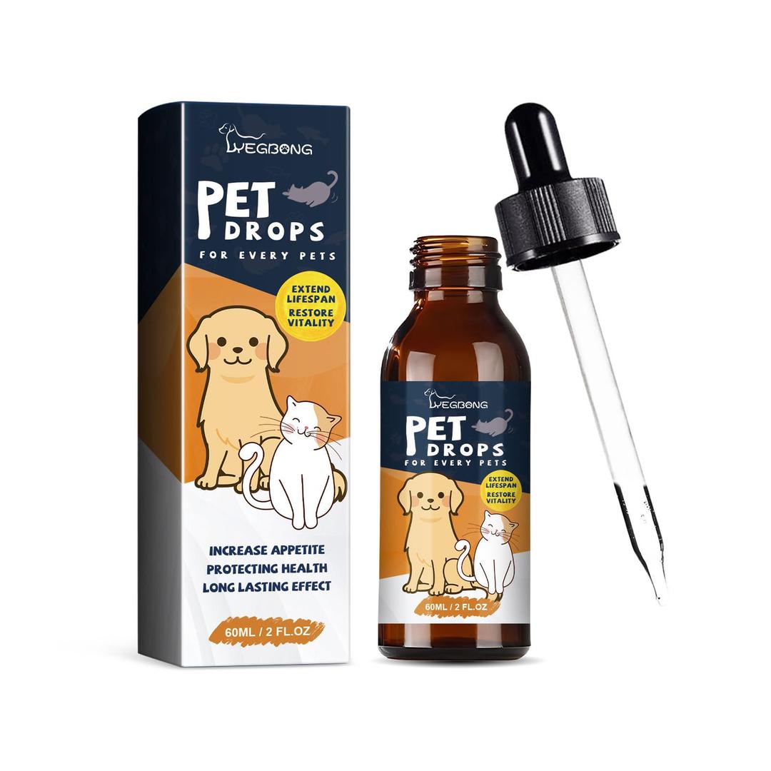 Pet Nutrition Supplement Gastrointestinal Care Stomach Conditioning Improve Digestion Health Enhance Appetite Dog Health Drop