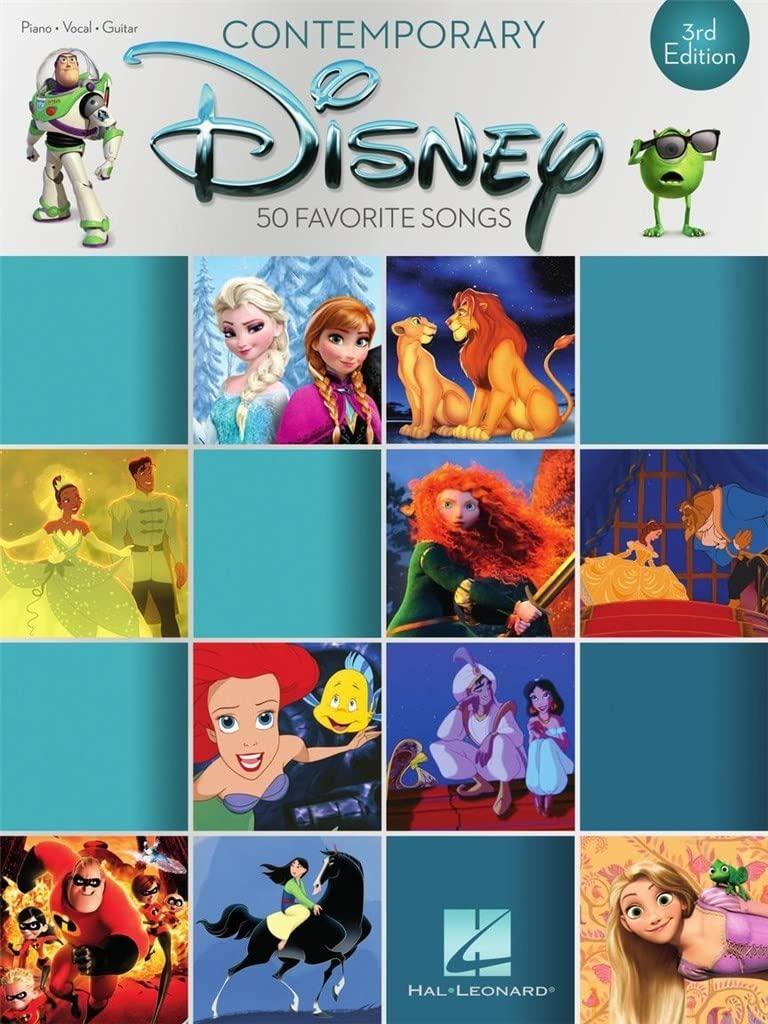 Contemporary Disney: 50 Favorite Songs (Piano-vocal-guitar) Paperback – January 1, 2017