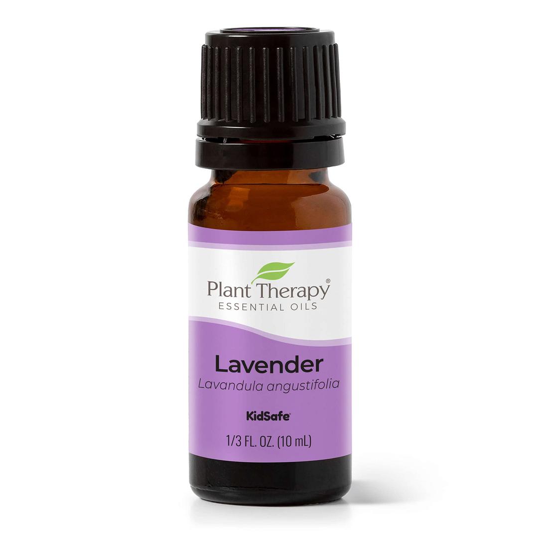 Plant TherapyLavender Essential Oil 100% Pure, Undiluted, Therapeutic Grade, Aromatherapy Diffuser for Relaxation and Body Care, Healthy Skin and Hair, 10 mL (1/3 oz)