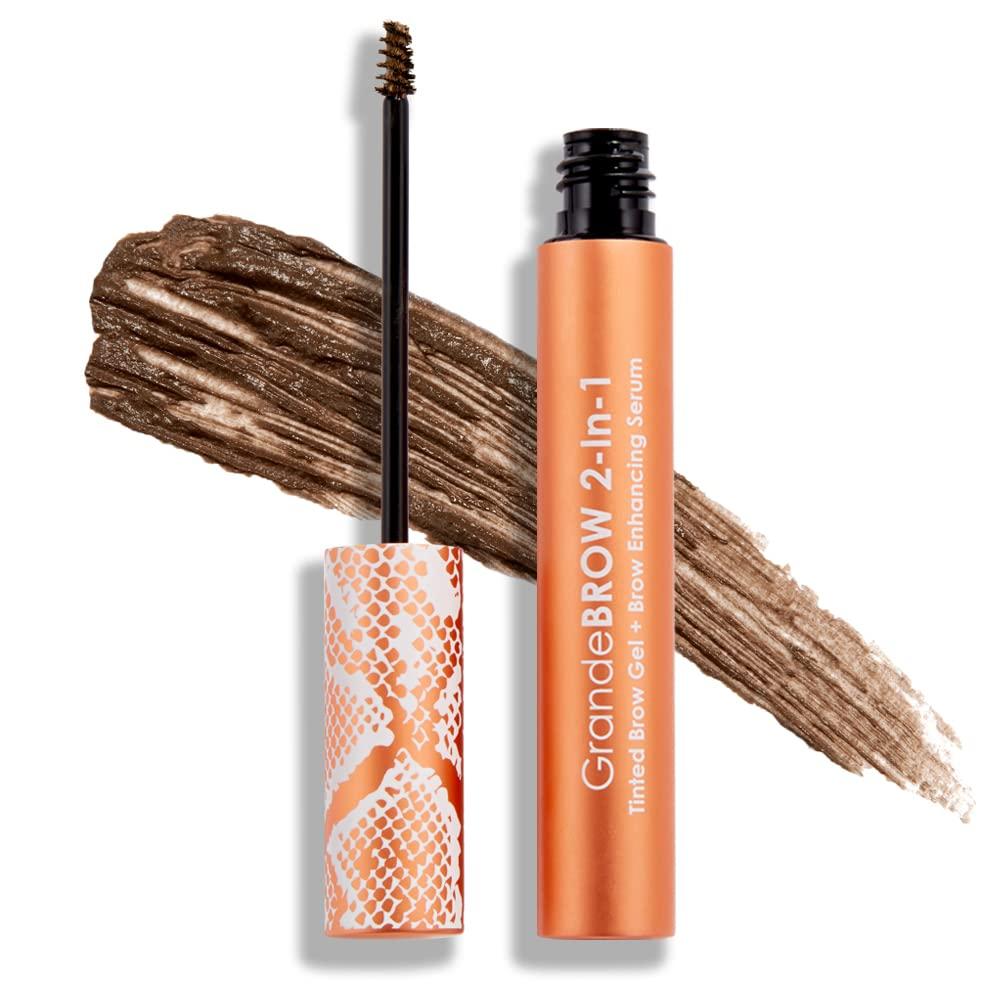 Grande CosmeticsGrandeBROW 2-in-1 Tinted Brow Gel + Brow Enhancing Serum, Medium