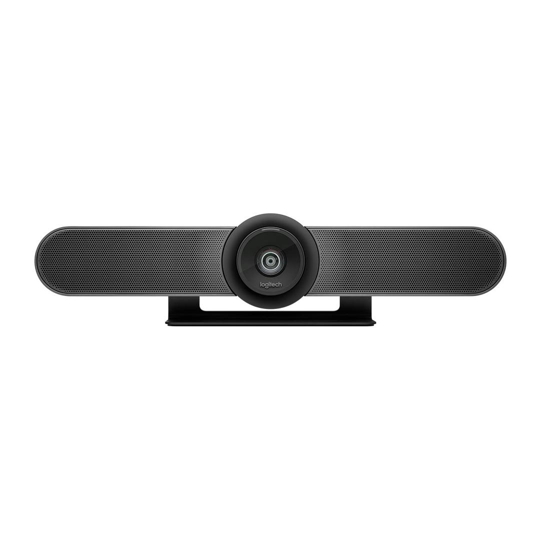 LogitechMeetUp Video Conferencing System, Ultra HD 4K/1080p/720p, 3 Microphones/Adjustable Speakers, Wide Field of View 120°, PC/Mac/Laptop/Macbook/Tablet - Black