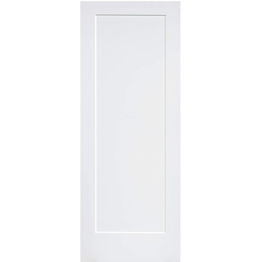 Snavely International 1-Panel Door, White Primed Shaker