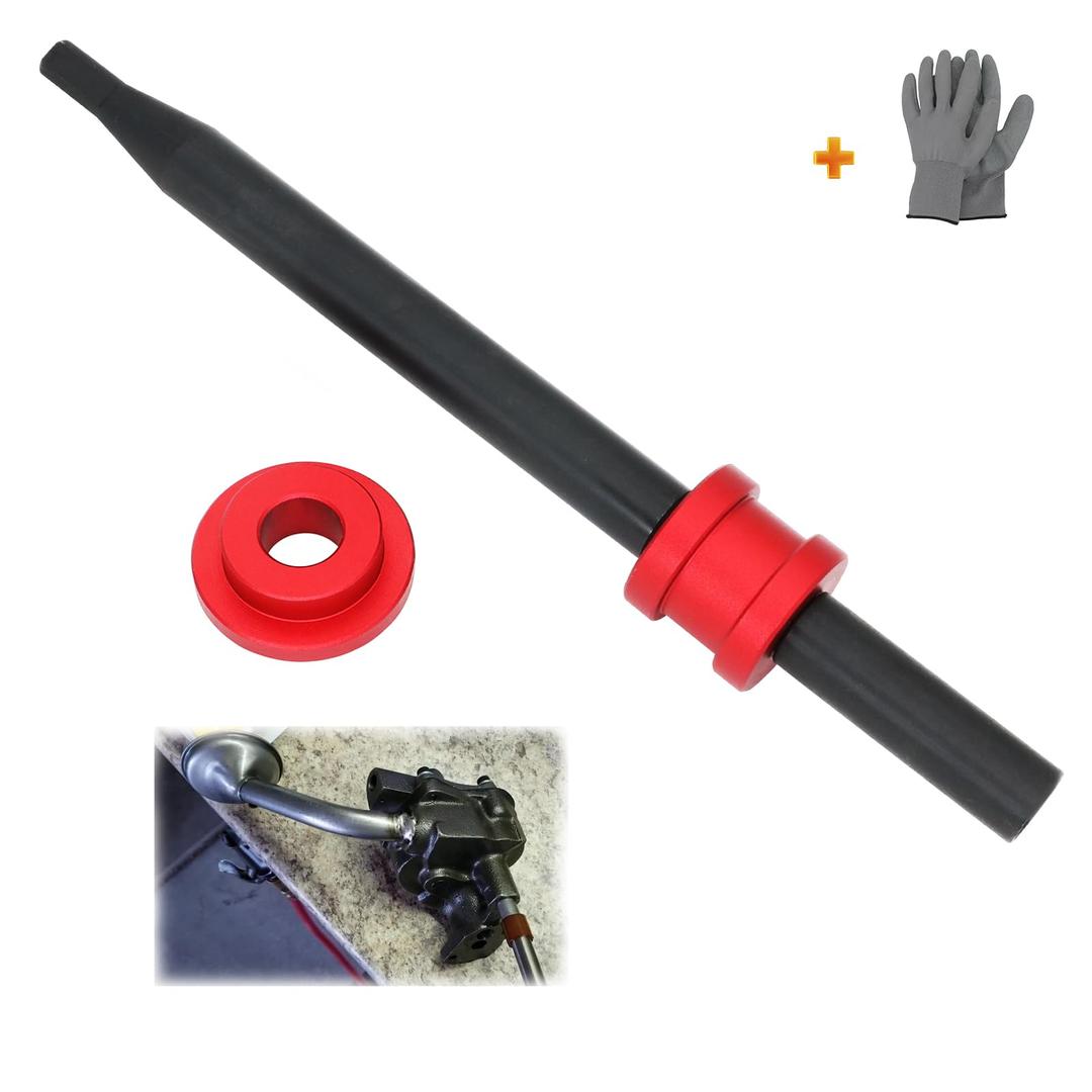 Oil Pump Primer Tool, Compatible with GM Chevy V6 V8 SBC 350 BBC 454 Small and Big Block Chevy Engines