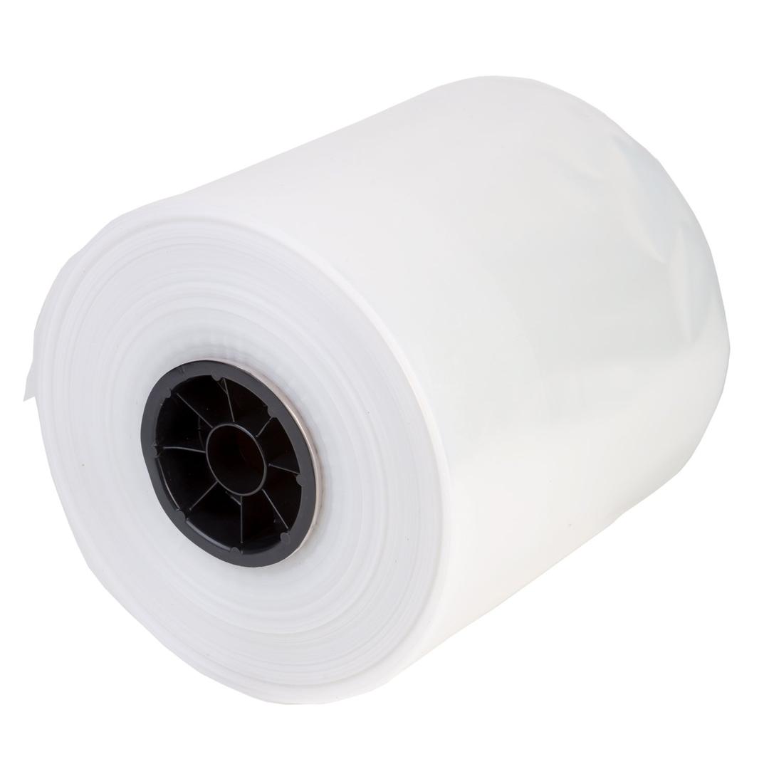 Hudson Exchange 8" x 500', 4 Mil, Poly Tubing Roll, Food Grade LDPE Resin, Custom Length Packaging