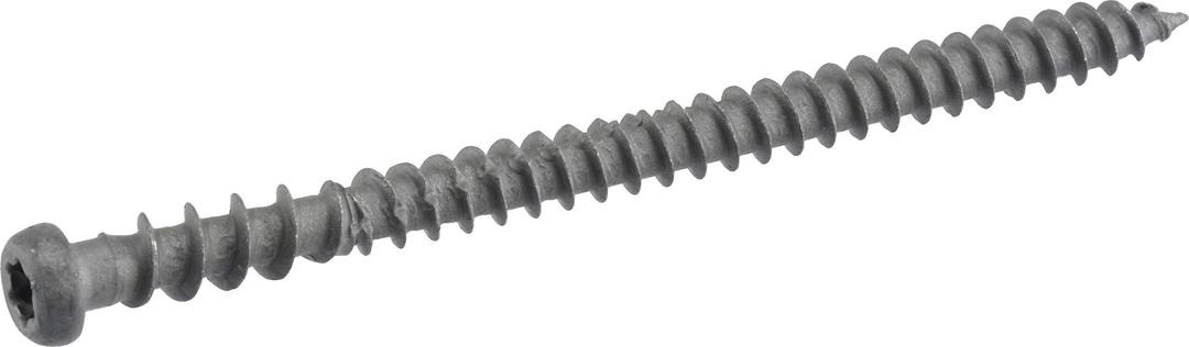 Deck Plus 48440 Gray Star-Drive Composite Deck Screws (#10 x 2-1/2")