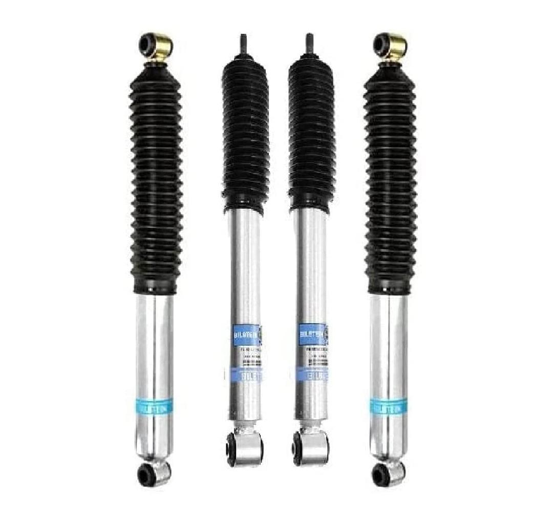 5100 Front and Rear Monotube Shock Absorbers fits Ram 1500 2500 3500 4WD with 0-2.5 Inch Front Lift and 0-1 Inch Rear Lift | Includes TrendsAuto Decal | 24-191203 24-185776