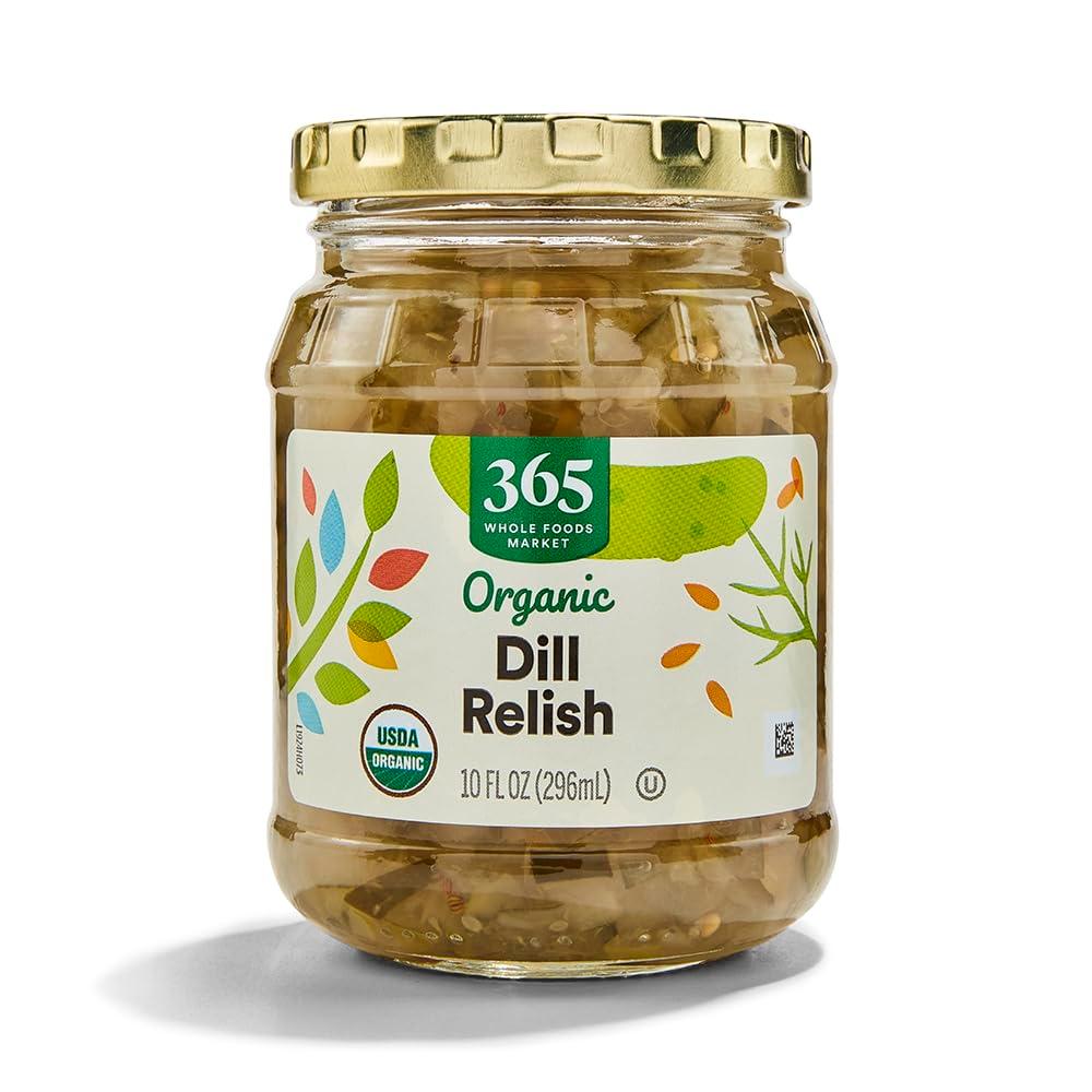 365 by Whole Foods MarketPickles Dill Relish Organic, 10 Fl Oz