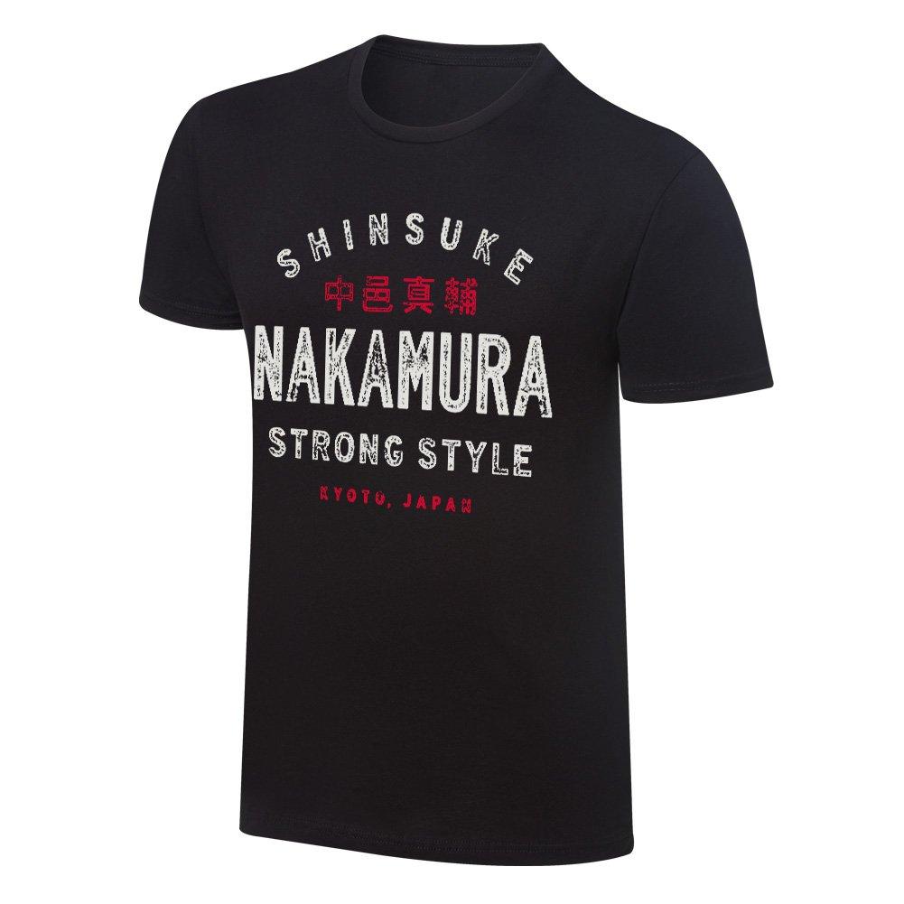 Shinsuke Nakamura "Strong Style" Vintage T-Shirt, XL