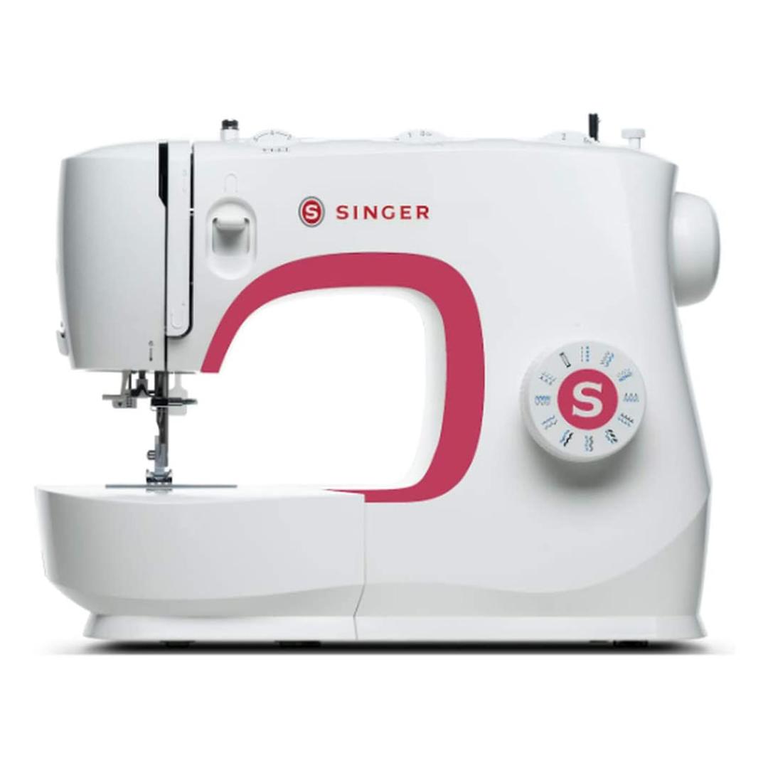 SINGERMX231 Lightweight & Portable Sewing Machine with Accessory Kit & Foot Pedal | 97 Stitch Applications, LED Light & 1-step Buttonhole | Great for Crafts & Mending