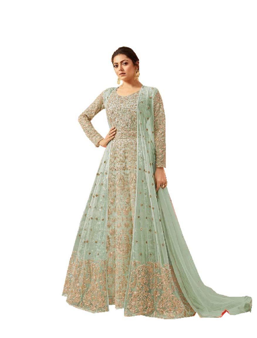 Delisa Indian/Pakistani Bollywood Party Wear Long Anarkali Gown for Womens LT NNew