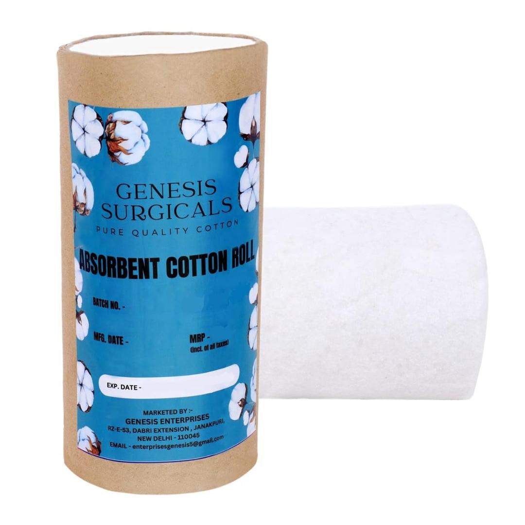 Absorbent Pure Cotton Wool Roll for Baby care | Toner application | Very Soft Cotton for cleaning Wound's | Cosmetic purpose (100 gram)