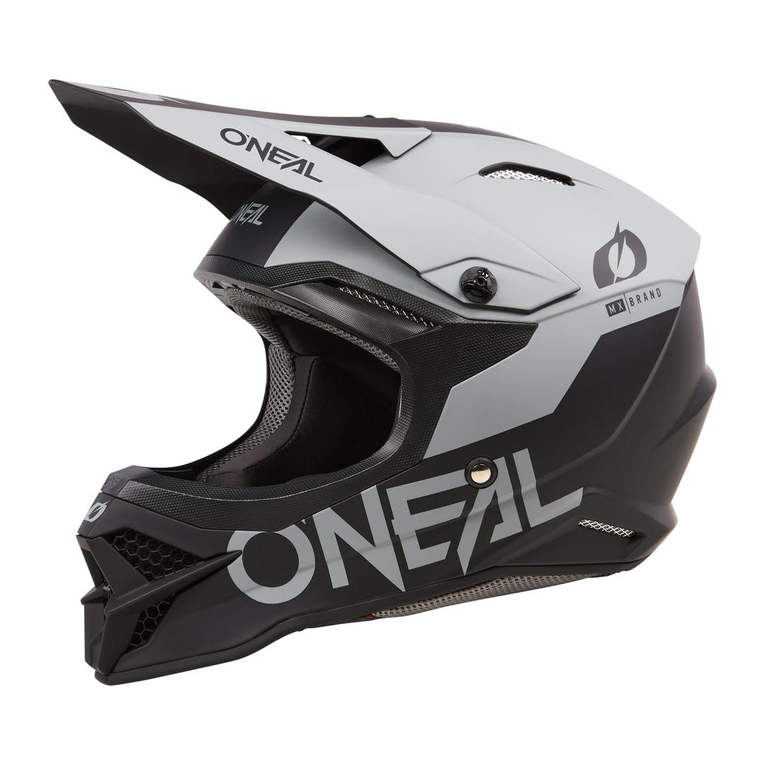 O'Neal 3SRS Helmet Adult Solid Black/Grey