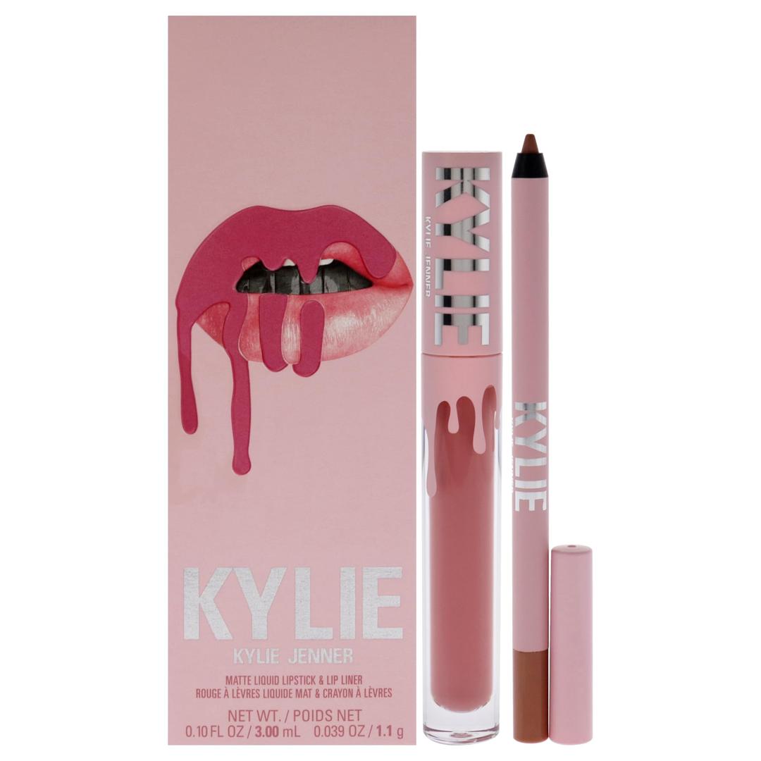 Kylie CosmeticsMatte Lip Kit - 808 Kylie for Women - 2 Pc 0.10oz Matte Liquid Lipstick, 0.03oz Lip Liner