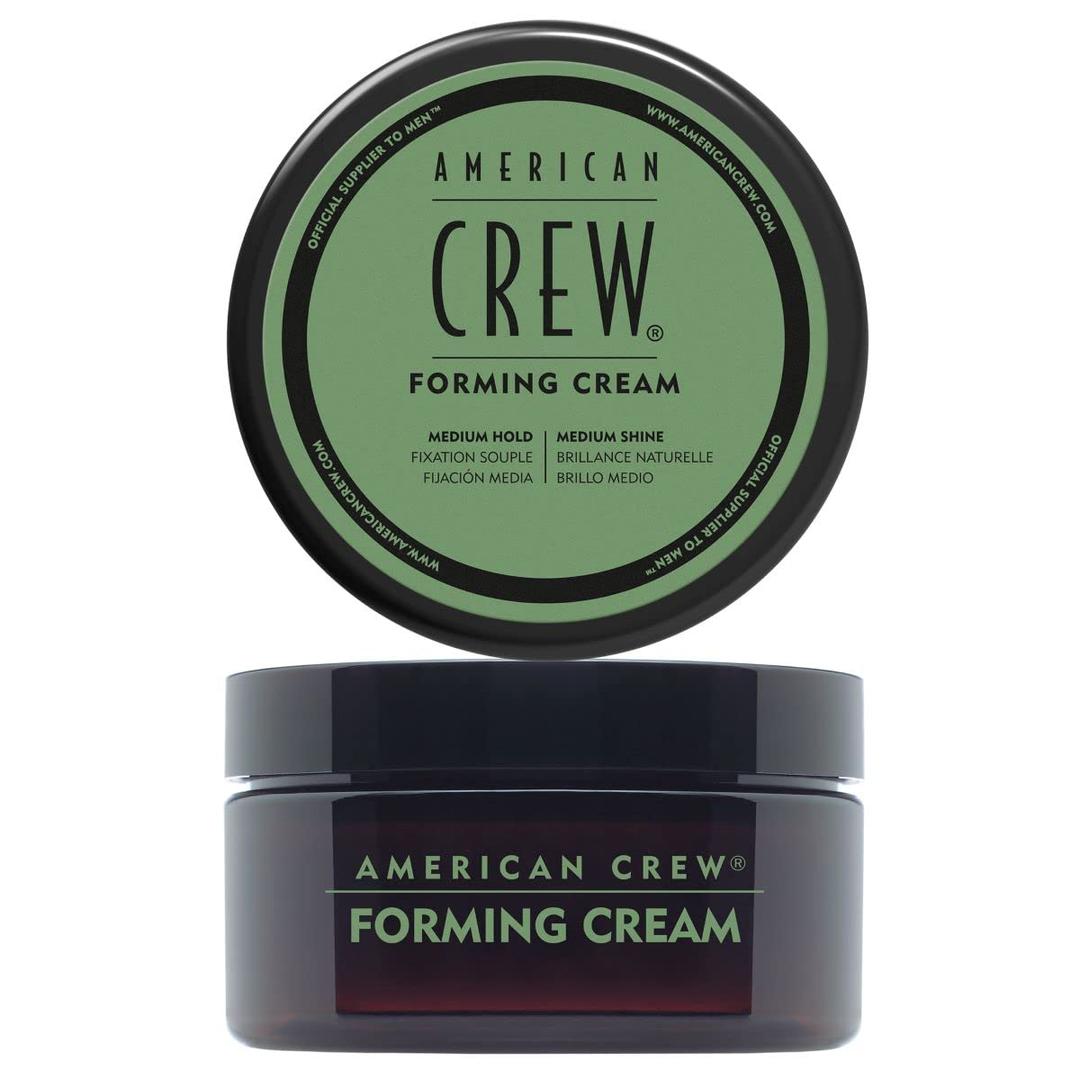 American Crew Men's Hair Forming Cream (OLD VERSION), Like Hair Gel with Medium Hold & Medium Shine, 3 Oz (Pack of 1)