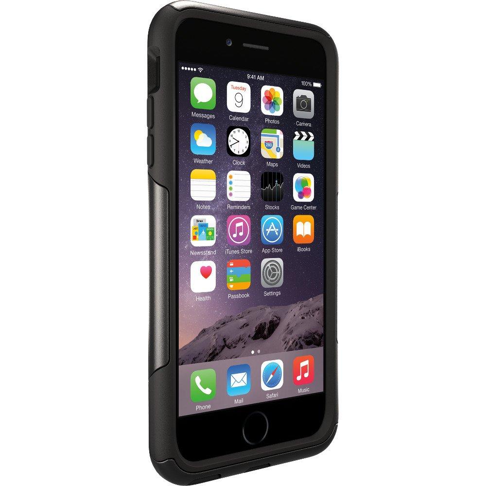 OTTERBOX COMMUTER SERIES Case for iPhone 6 PLUS/6s PLUS (5.5" Version) - Frustration FRĒe Packaging - BLACK