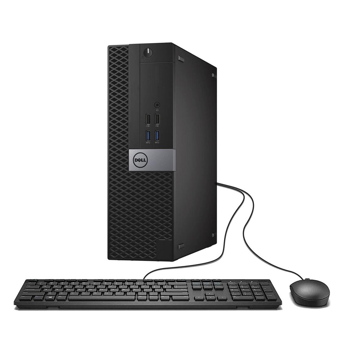 Dell Optiplex 7040 Business SFF Computer Small Tower PC (Intel Core i5-6500, 16GB Ram, 256GB SSD, DVD-RW, WiFi) Win 10 Pro (Renewed)