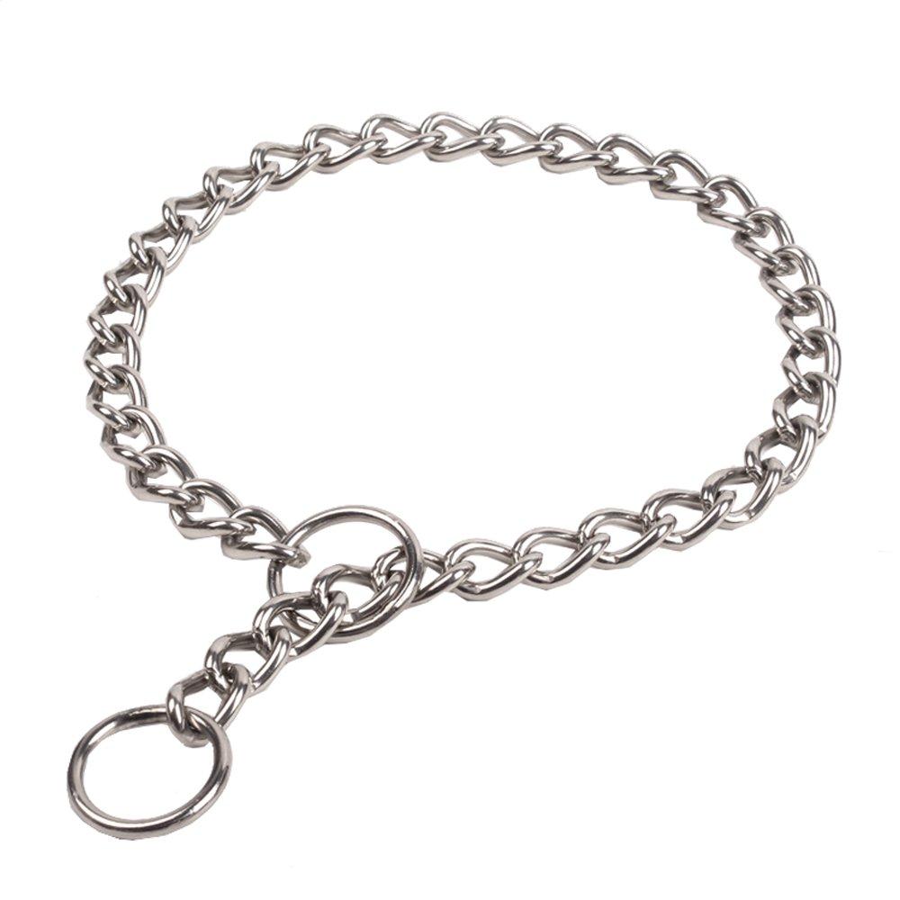 SGODASGODA Chain Dog Training Choke Collar, 24 in, 3.5 mm