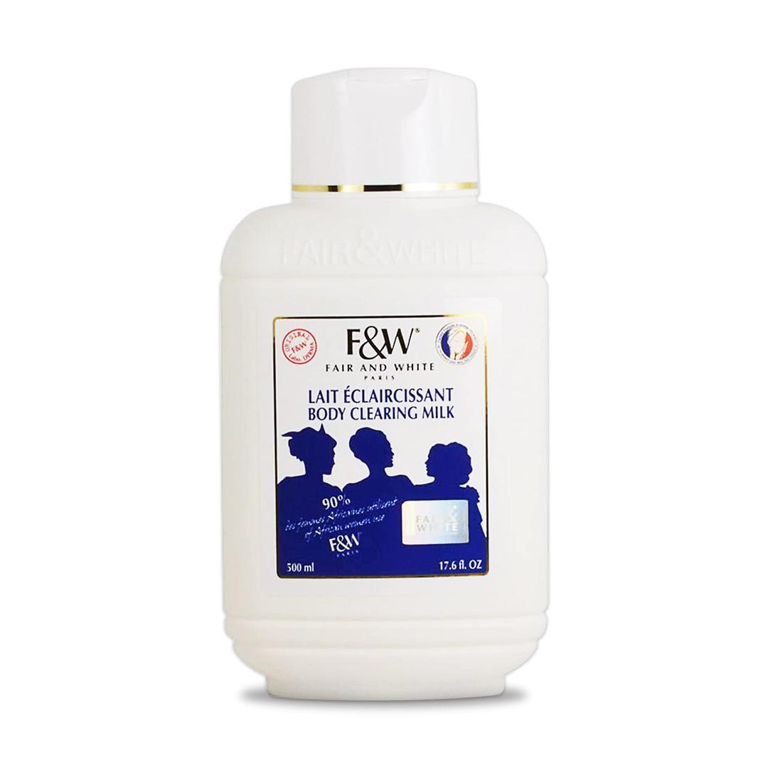 F&WOriginal Body Clearing Milk - 17 fl oz, Dry Skin Moisturizer for Fair Skin Tones